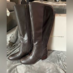 NIB Marc Fisher Dark Brown Boots